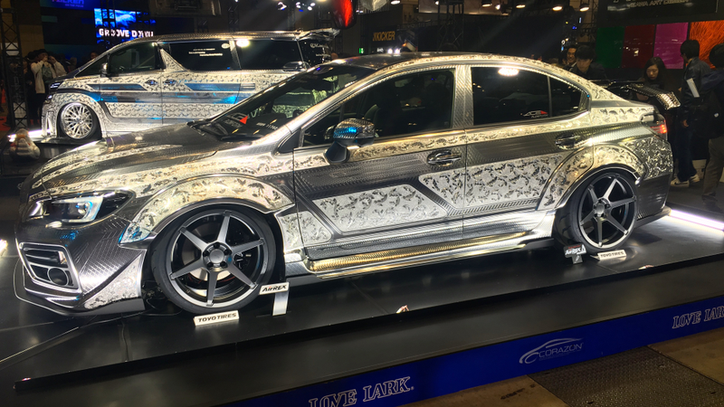 Illustration for article titled The Corazon Subaru WRX Is Fit For A Cylon Battle Fleet